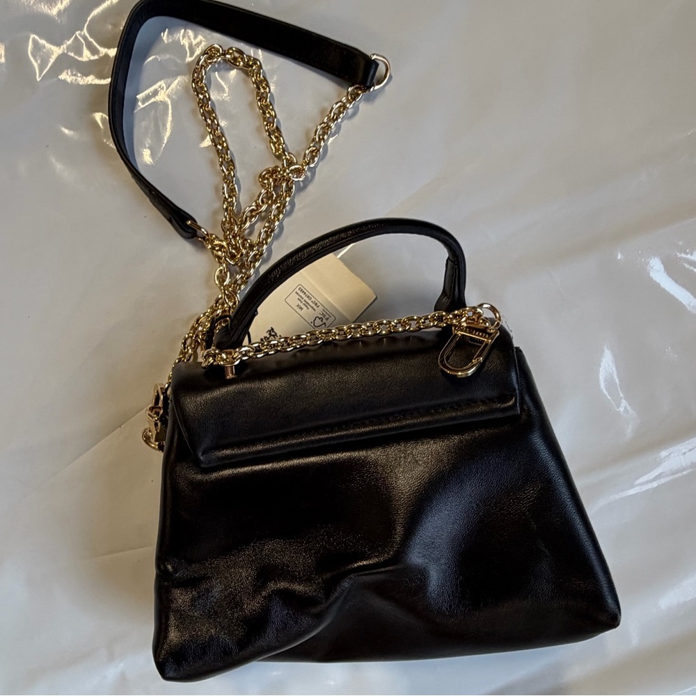 Ted Baker London Mini Poppy Satchel Top Handle Bag With Crossbody Chain - Picture 4 of 5